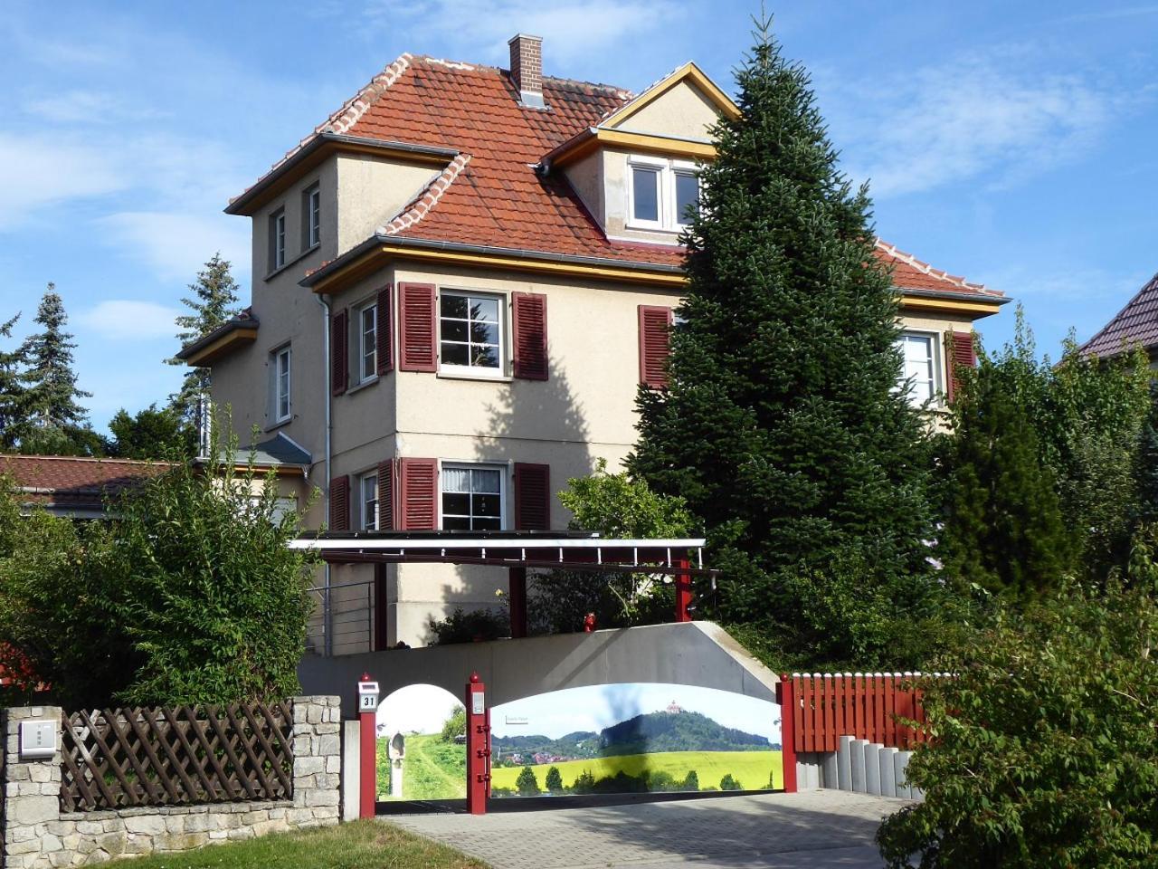 Ferienwohnung Zum Riesenloeffel Arnstadt Exterior foto